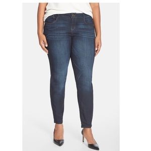 NWT Wit & Wisdom Dark Navy Jesns, Size 24